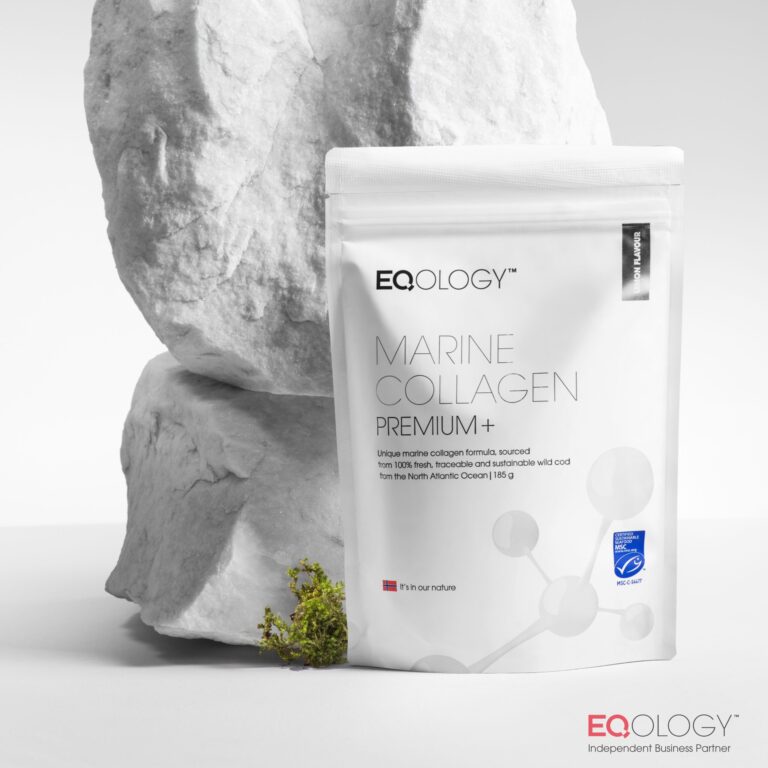 Eqology Collagen Marine Premium+ – naturalne wsparcie dla skóry, włosów i stawów