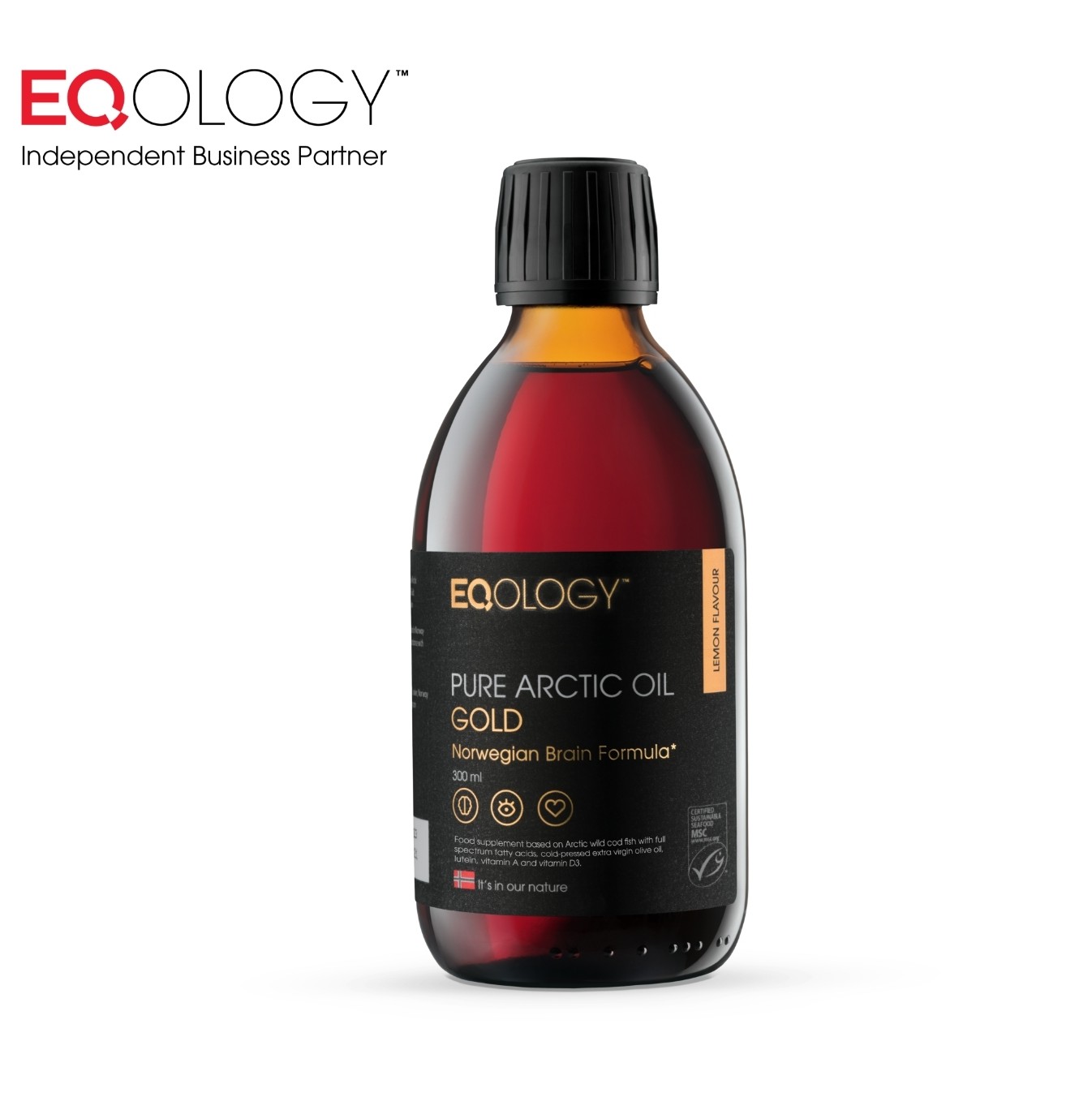 Eqology Pure Arctic Oil Gold Omega-3